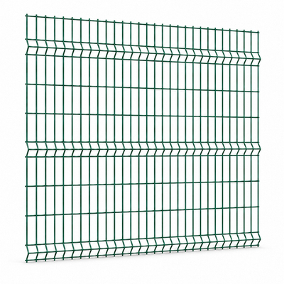 Ограждение из свар. сетки (50*200) д4оц3D 2030*2500 РАЛ 6005