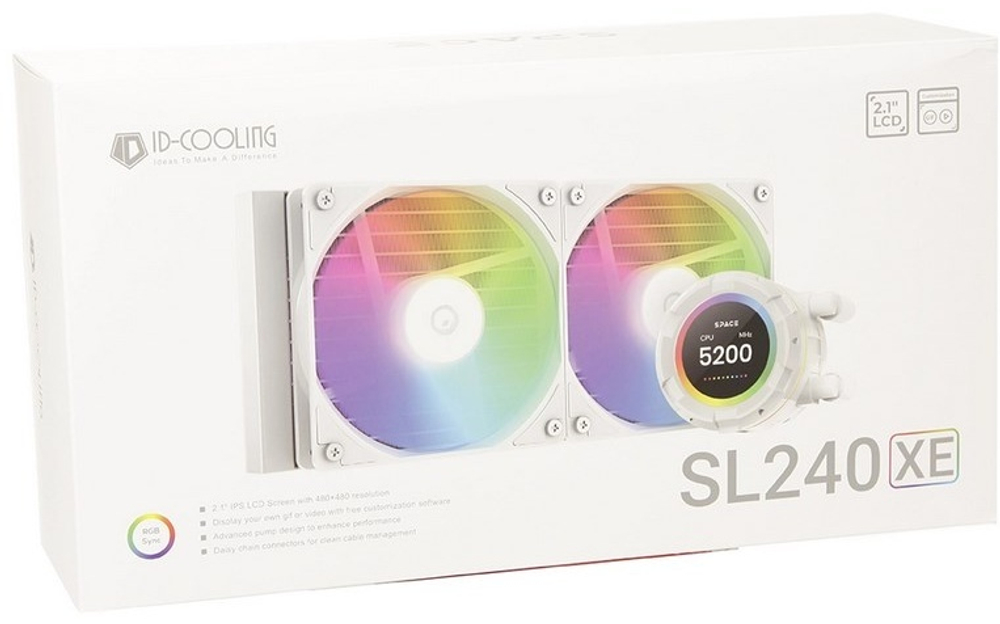 Система охлаждения ID-COOLING SL240 XE WHITE
