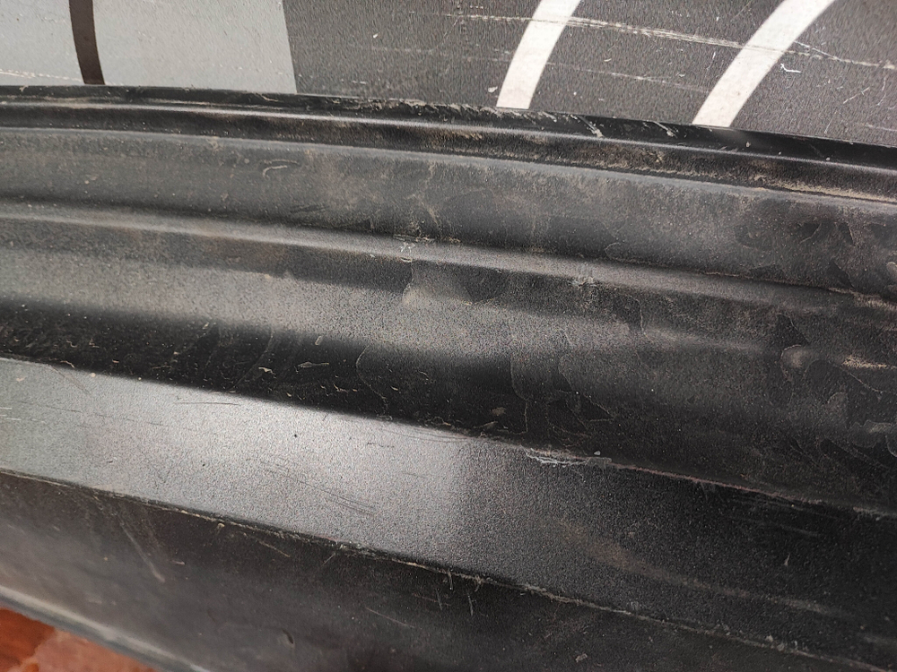 Юбка заднего бампера S-line Audi A4 (B9) 15-19 Б/У Оригинал 8W0807521B