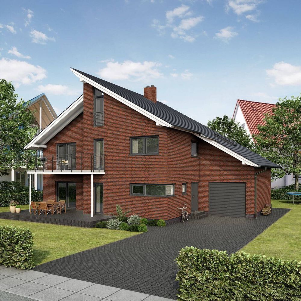 Feldhaus Klinker - R698NF14, Sintra Terracotta Bario, 240x14x71 - Клинкерная плитка для фасада и внутренней отделки