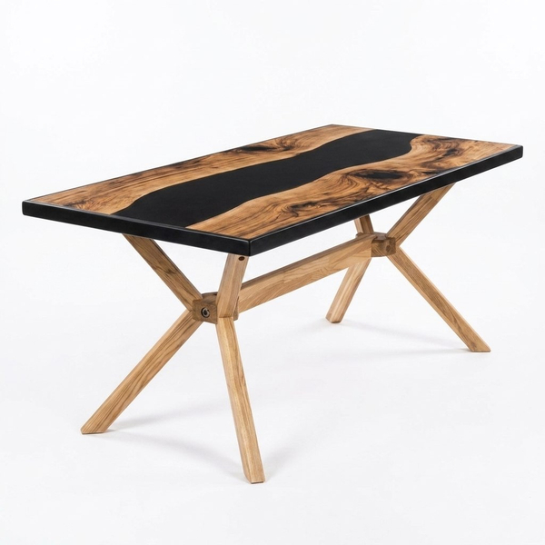 Обеденный стол из массива ореха RIVER 270