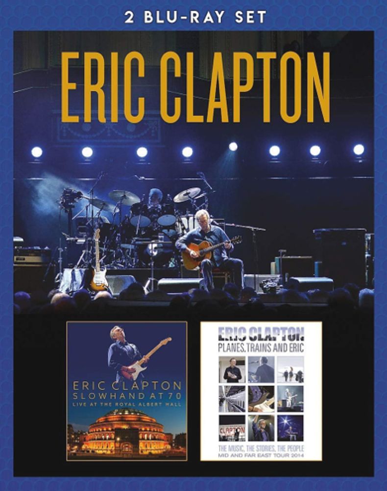 Eric Clapton / Slowhand At 70: Live At The Royal Albert Hall + Planes Trains And Eric (2Blu-ray)