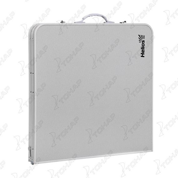 Набор мебели (СТАЛЬ) стол+4 табурета (чехол/Velcro) Green (Т-FS-21407+21124-SG-1) Helios пр-во Тонар