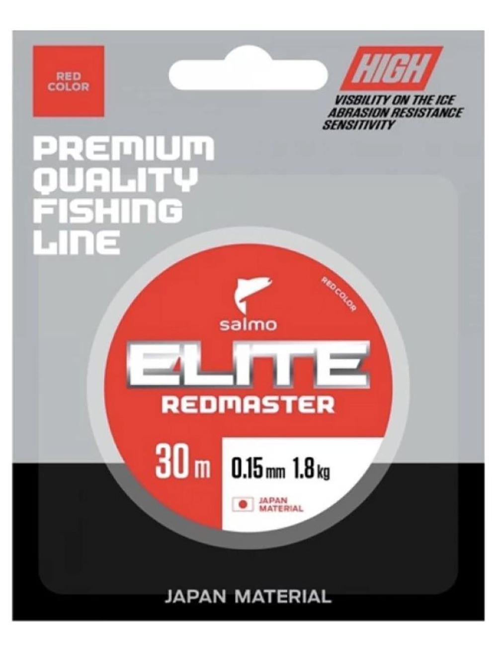 Леска монофильная зимняя Elite REDMASTER 030/010