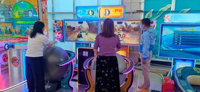 Симулятор гонок на 2-х игроков «Dreamball»