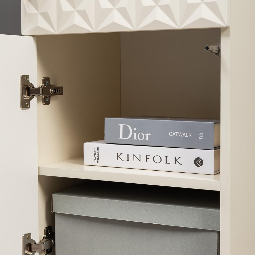 Марион шкаф-пенал 16.333.01 Слоновая кость