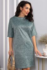 Платье трикотажное Ветта (зеленое) П14599-10М LT Collection (Акция)