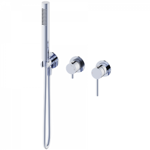 Смеситель для душевой системы встраиваемый WONZON & WOGHAND STICK, Хром (WW-838017-CR)