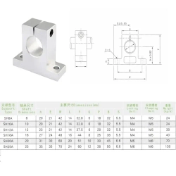 Держатель опора вала серия SH25A/SK25