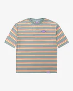 Футболка YMKASHIX Nineties Темно-Зелено-Оранжевая