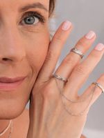 Кольцо двойное Art