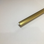 АТк 10мм "DO-4" 2,7м Золото глянец Т-об. кругл. анод. алюм.