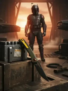 Нож складной Mr.Blade Finch Mandalorian(AUS-8 BSW, G10 OD)