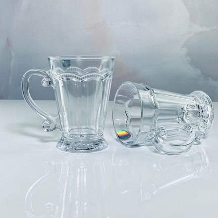 Lenardi 588-574 Набор из 6 кружек 310мл в под.уп.(х8)Стекло