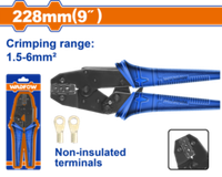 Клещи обжимные 1.5-6 мм2 228 мм WADFOW WCP2609