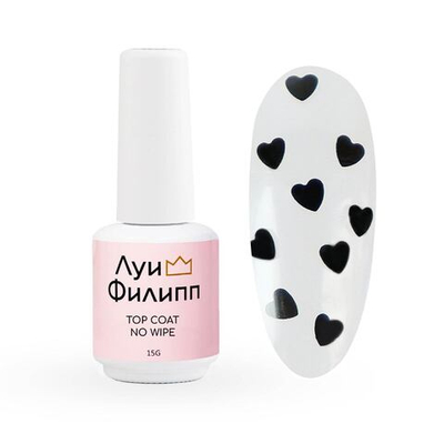 Луи Филипп Top Love is 01 - Топ с черными сердечками, 15мл