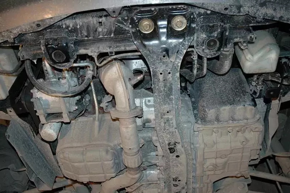 Защита картера и КПП Sheriff для Mitsubishi Endeavor 2003-2011 арт.14.1262