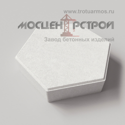 Тротуарная плитка Шестигранник 220х250х60