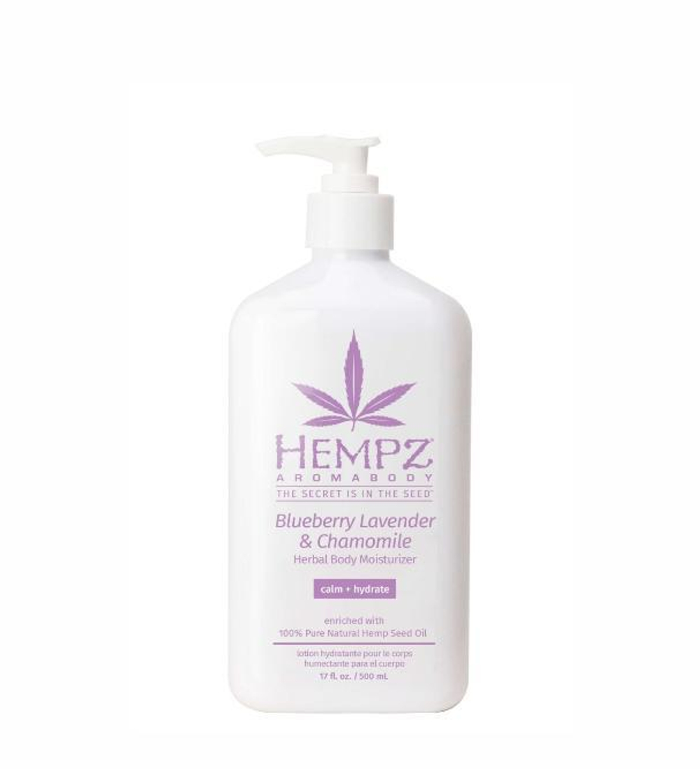 Молочко для тела HEMPZ Blueberry Lavender&Chamomile Herbal Body Moisturizer 500 мл