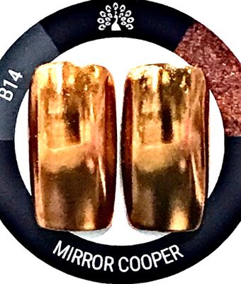 Втирка для ногтей Mirror Copper B14