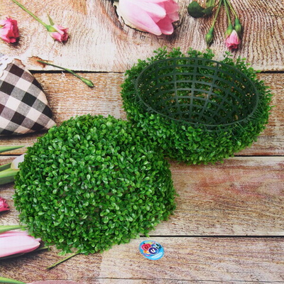 Искусственное растение шар «Самшит» зеленый D-38см Ultramarine