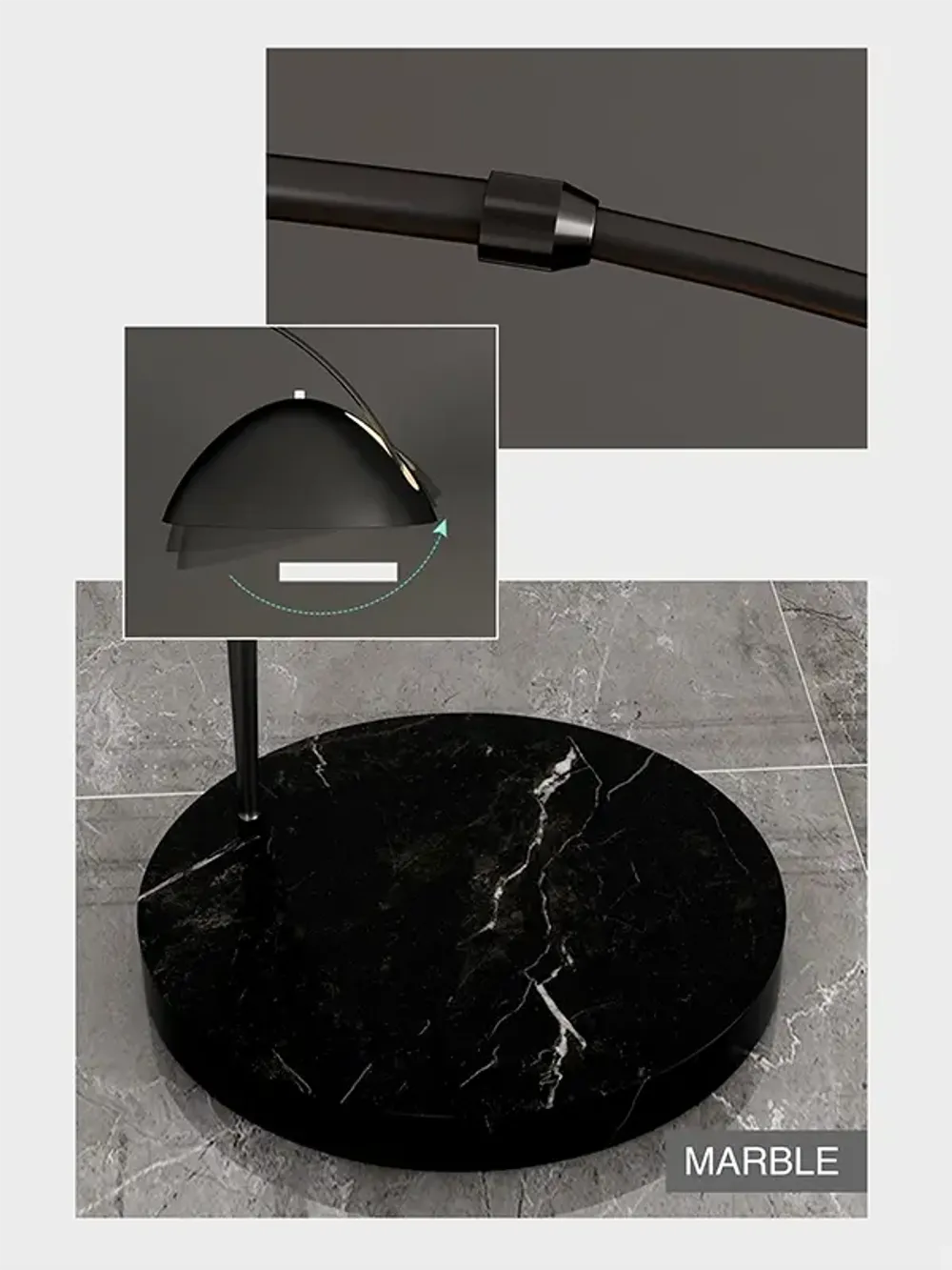 Напольный торшер VERA