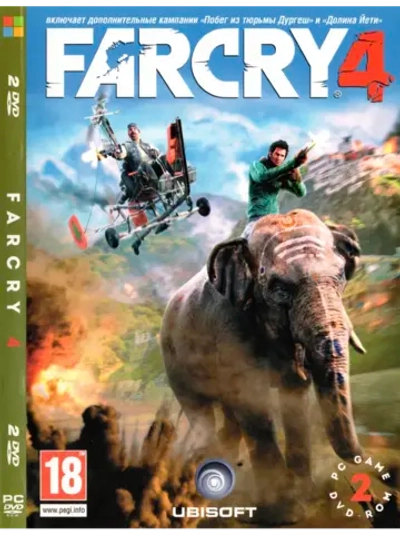 FarCry 4, игра для ПК на DVD