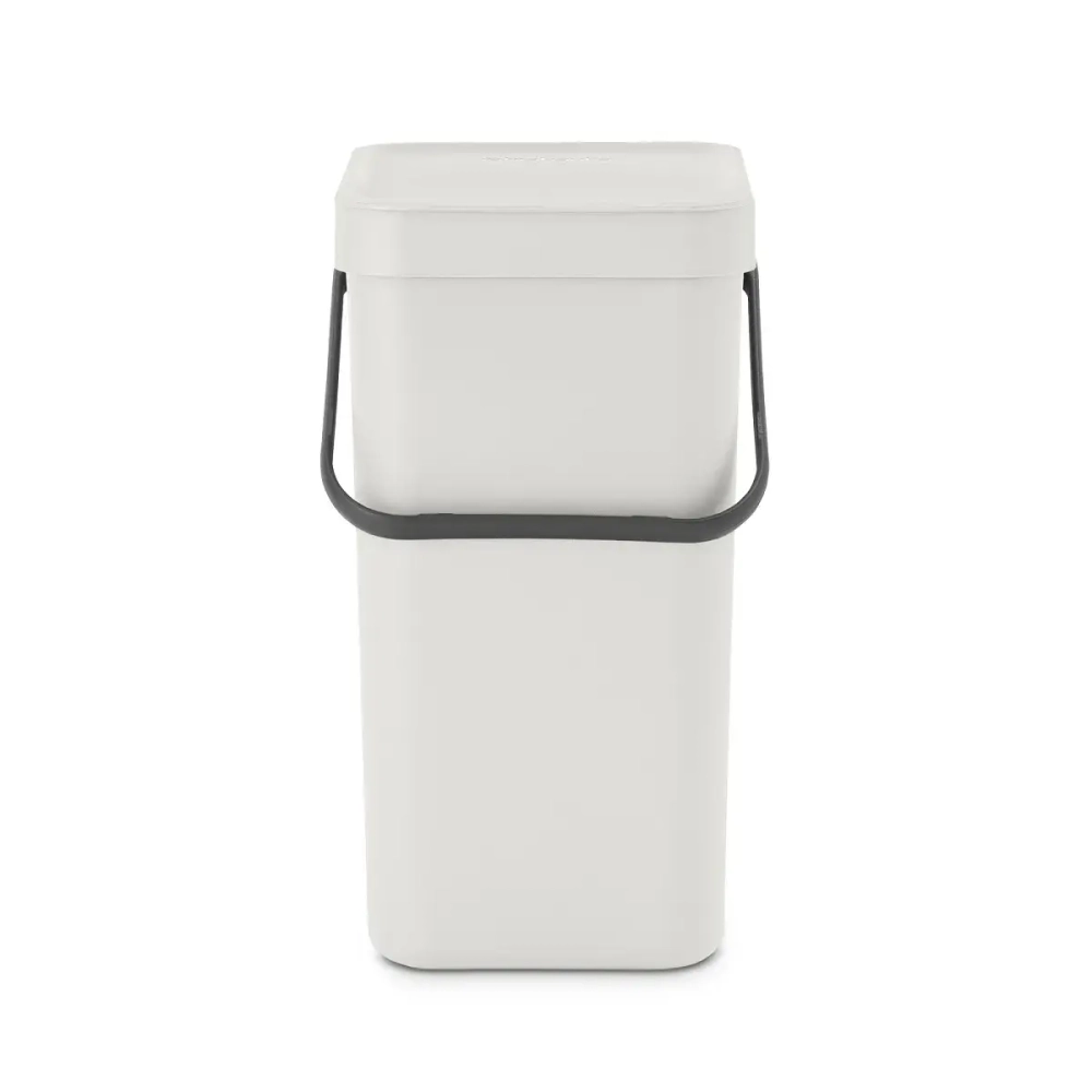Brabantia Контейнер для мусора Sort & Go 12л Светло-серый