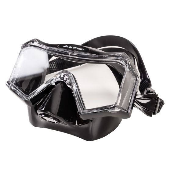Маска Scorpena J с клапаном трехстекольная