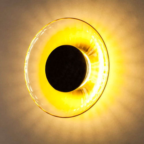 809023 Настенно-потолочный светильник CELESTA LED 24W 600LM ХРОМ/КОНЬЯЧНЫЙ 3000K