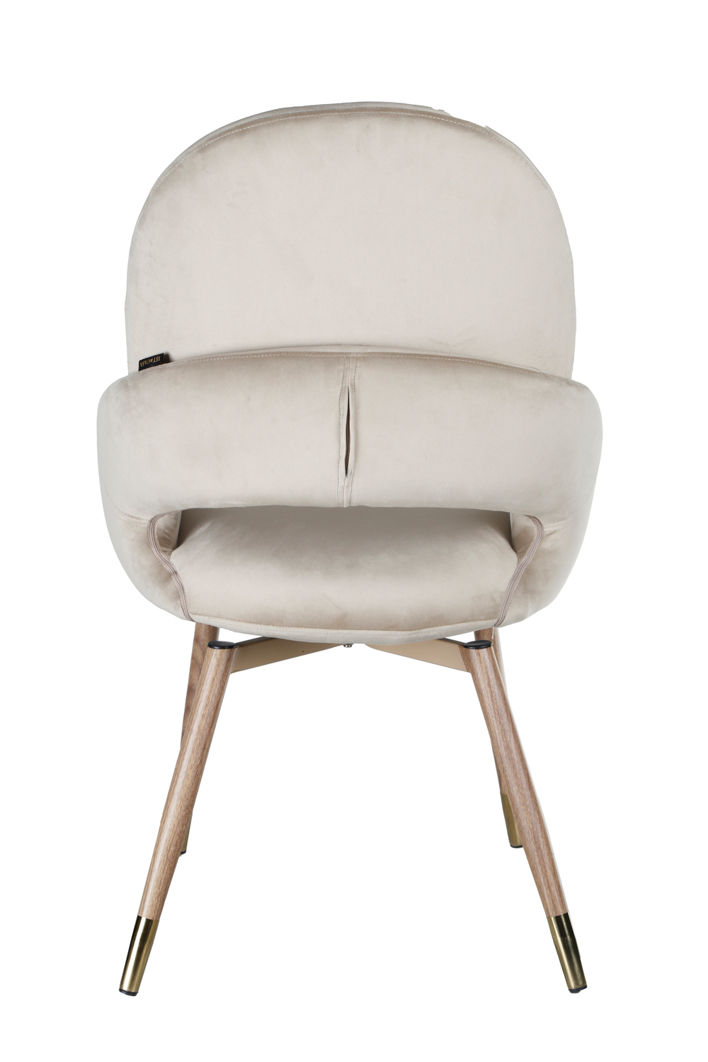 Стул обеденный Ist Casa Виола, бежевый, орех