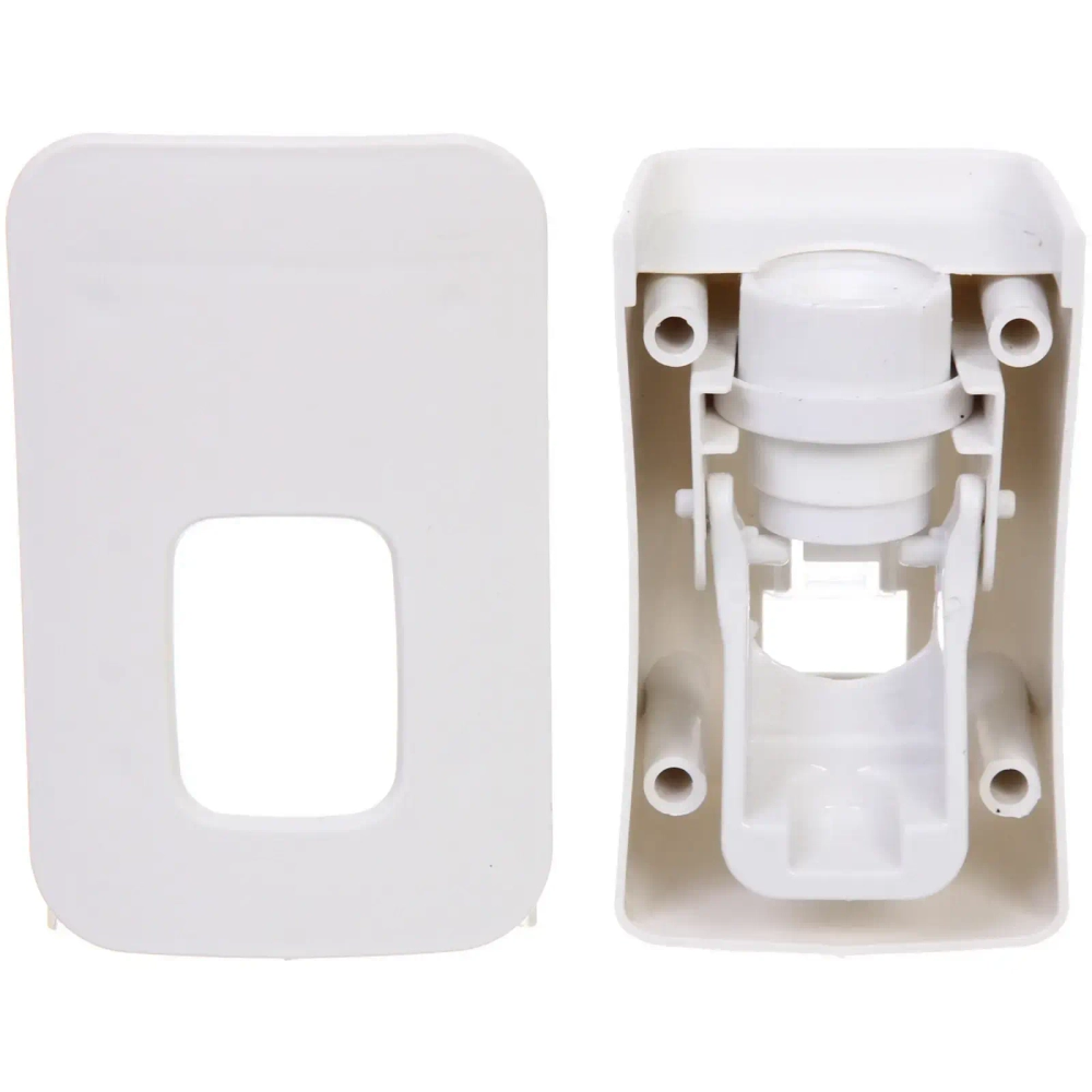 Подставка для умывальных принадлежностей «Универсальная» 3 стакана + дозатор для зубной пасты 6292-2