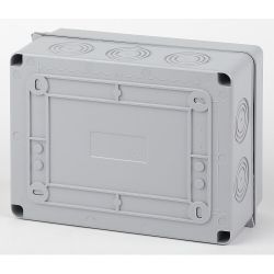 Корпус пластиковый навесной ЭРА SIMPLE КМПн-8 IP65 серый