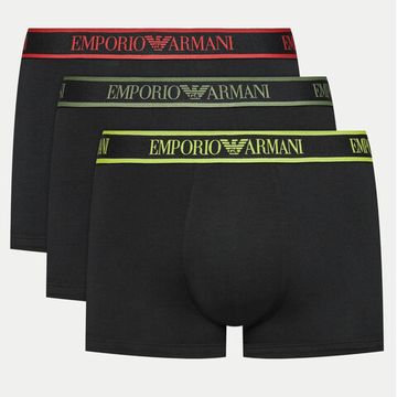 Набор мужских трусов хипсов 3в1 черные Emporio Armani 111357_4F717 21320