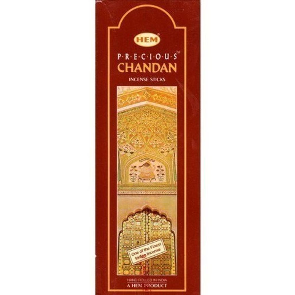 HEM Precious Chandan шестигранник Благовоние Драгоценный Чандан