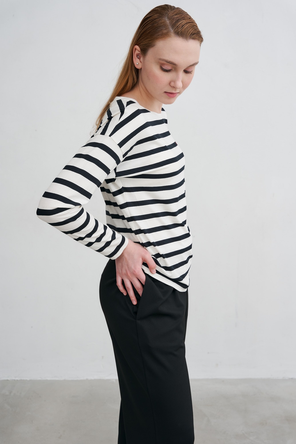 Лонгслив в полоску Тамбовчанка