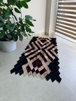 Покрывало меховое ковер из шкуры овчины