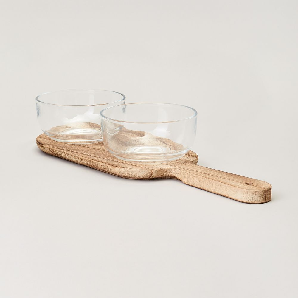 МЕНАЖНИЦА 2-Х СЕКЦИОННАЯ НА ДЕРЕВЯННОЙ ПОДСТАВКЕ 350 МЛ