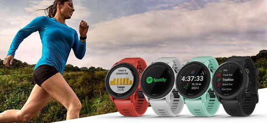 Спортивное состояние часов Garmin