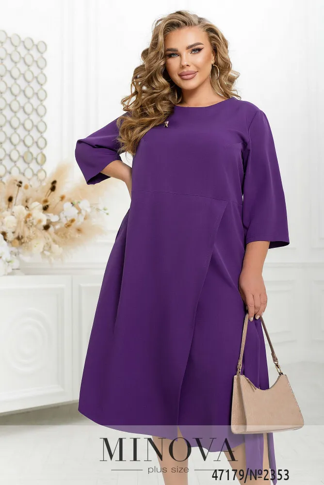 Платье 2353-фиолетовый Minova
