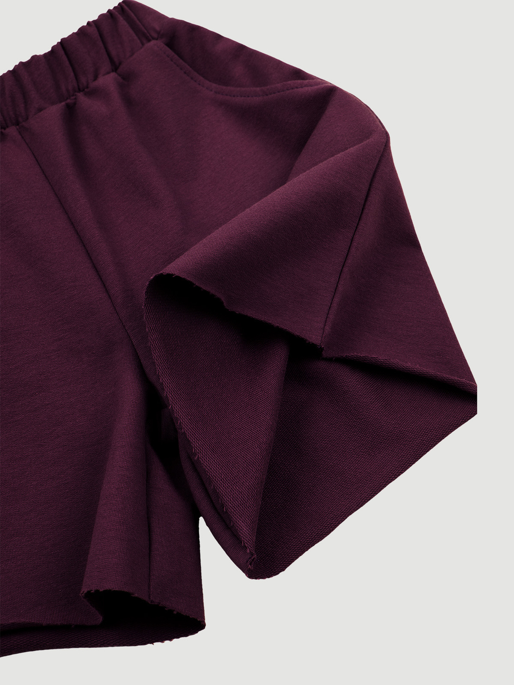 Шорты удлинённые Mjölk Бордовый