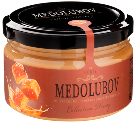 Медовое суфле Медолюбов Соленая карамель 250мл