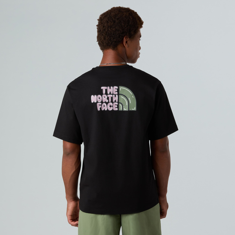 Футболка The North Face logo Bubble Unisex чёрная
