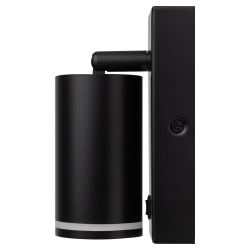 Светильник настенный ЭРА WL19 BK GU10 MR16 IP20 черный | Настенная подсветка