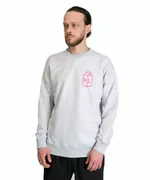 Толстовка Hardlunch Milk меланж серая