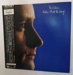 Винтажная виниловая пластинка LP Phil Collins Hello, I Must Be Going (Japan 1982)