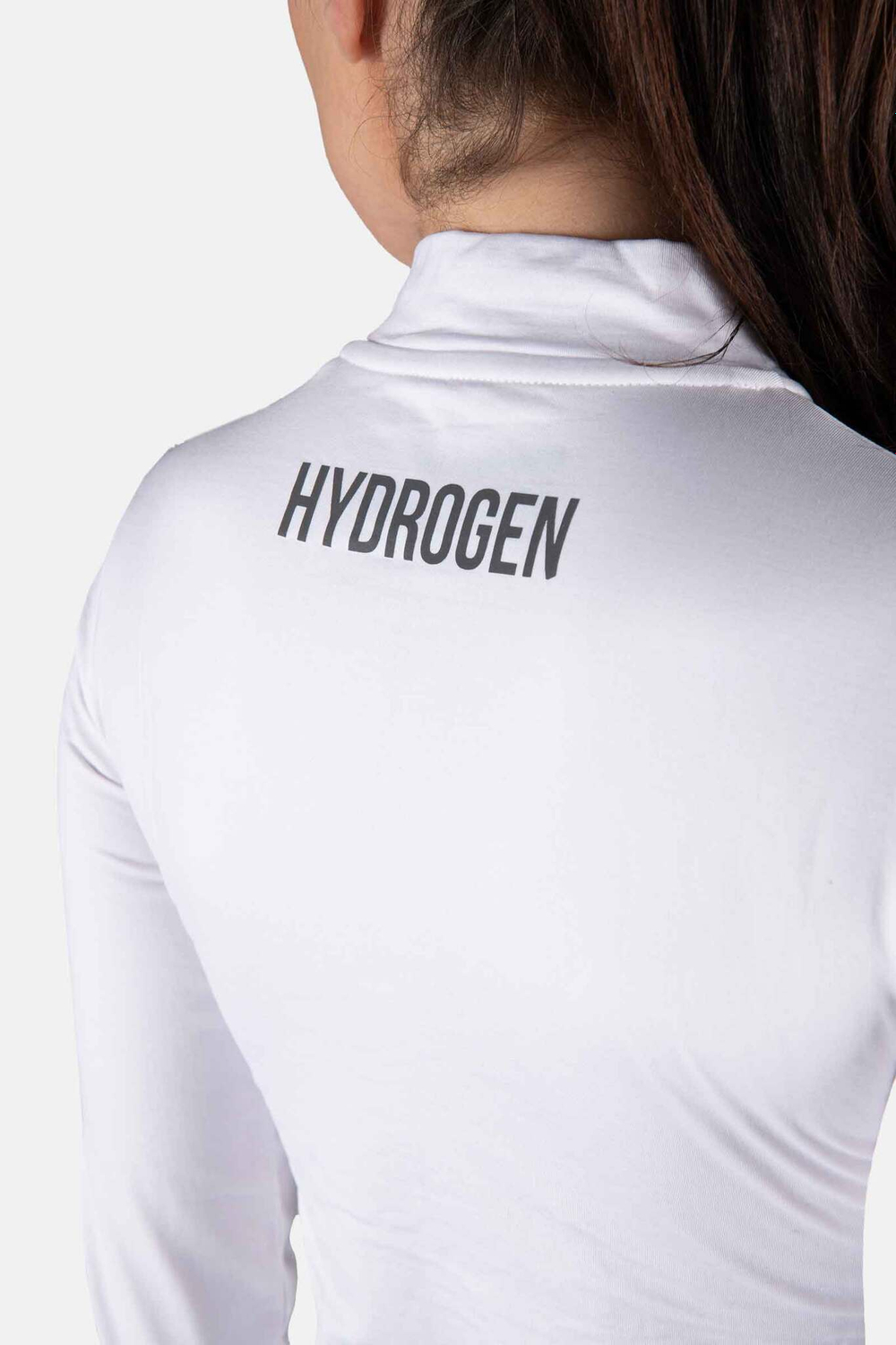 Женская Майка Hydrogen HALF ZIP NECK LS  (G01560-001)