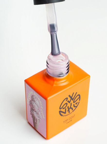 Swanky Stamping Top Ice Cream - Топ цветной розовый Bubble Gum, 10мл