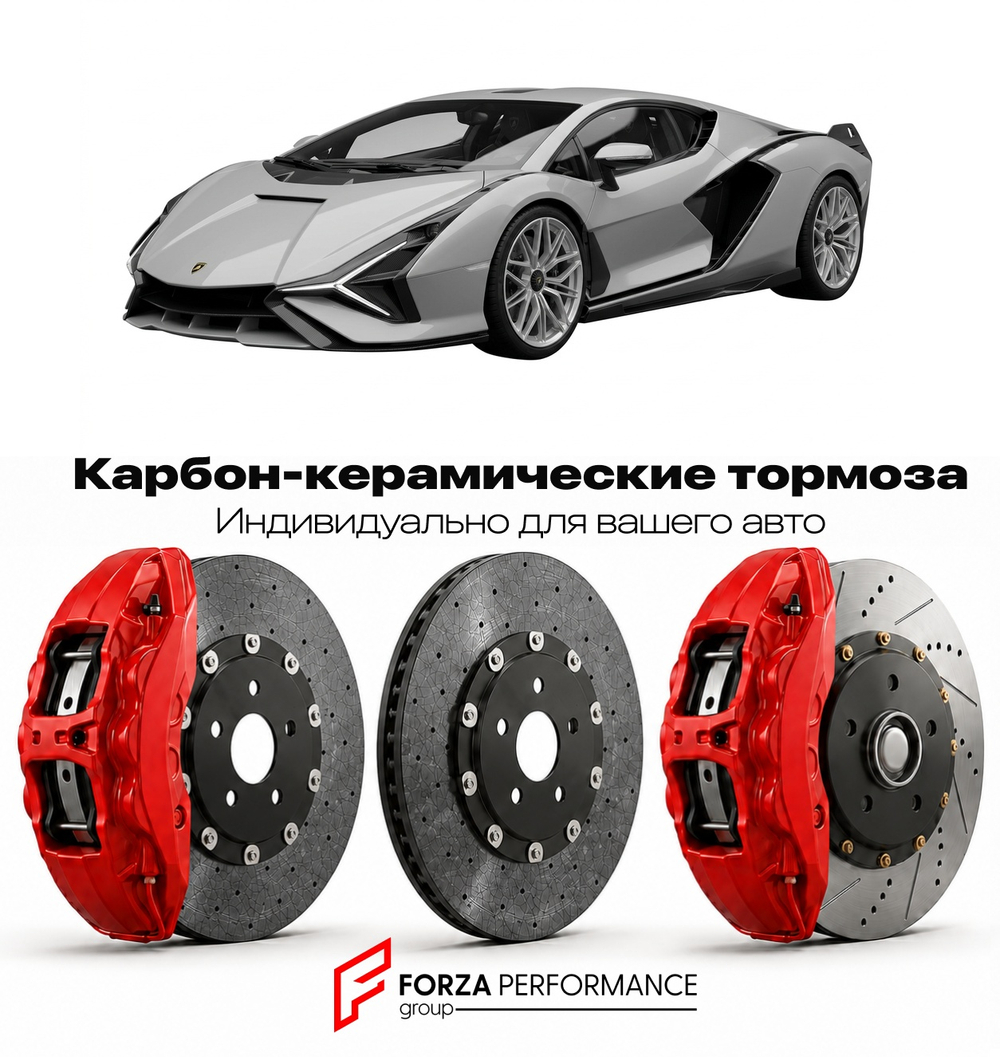 Карбон-керамическая тормозная система для Lamborghini Sian FKP 37 2020-2021 Ламборгини