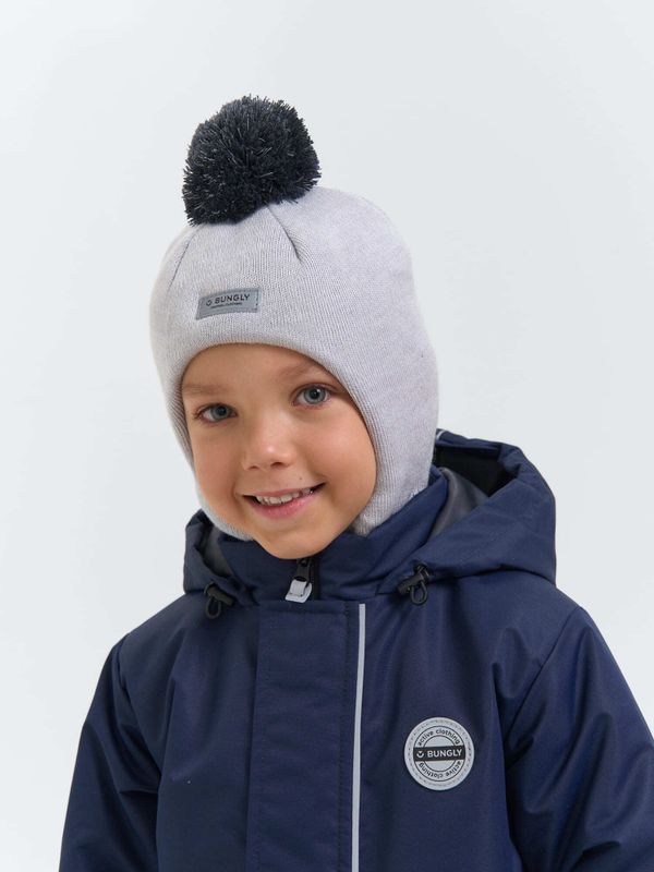 Шлем зимний из смесовой шерсти 